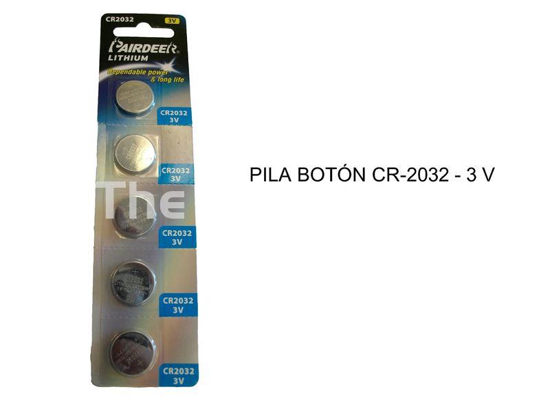 Pila Botón Litio CR2032 Pairdeer 1 unidad - Imagen 1