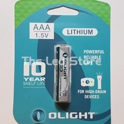 Batería Olight AAA Litio 1,5 V 1100 mAh ( PILA no recargable ) - Imagen 1