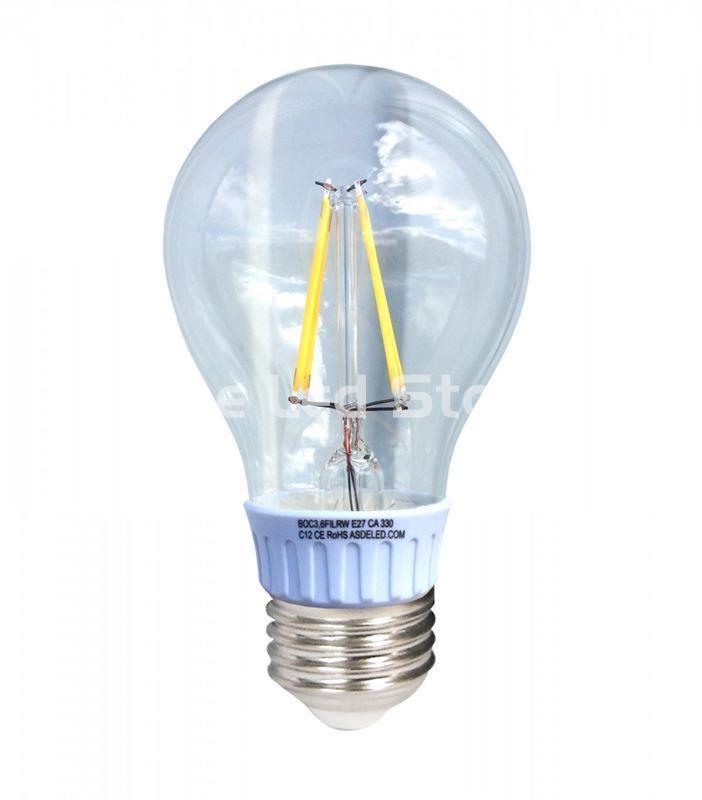 BOC6FILRW: Bombilla LED tipo clásica (globo de 60 mm), E27, 230V, 6W, 750 lúmenes. - Imagen 1