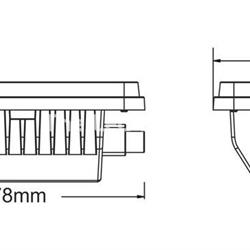 Bombilla LED 9w R7s 78mm lineal - Beneito Faure - Imagen 2