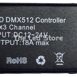 Control DMX Tiras Led con bornas 6 A Por Canal - Imagen 1
