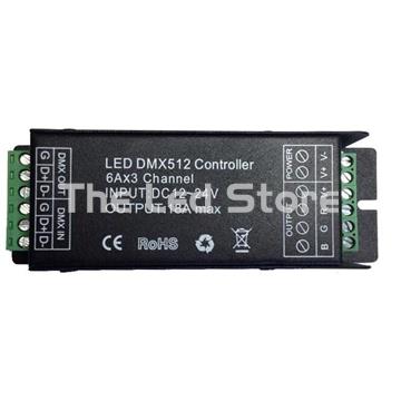 Control DMX Tiras Led con bornas 6 A Por Canal - Imagen 1