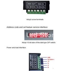 Control DMX Tiras Led con bornas 6 A Por Canal - Imagen 2