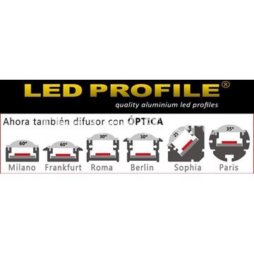 Difusor con óptica para los Led profiles easy-ON - Imagen 1