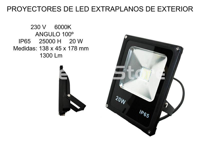 Foco de Led Exterior 20w SLIM IP 65 - Imagen 1