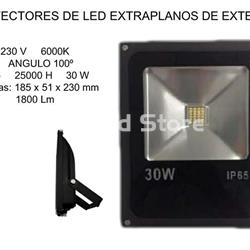Foco de Led Exterior 30w SLIM IP 65 - Imagen 1