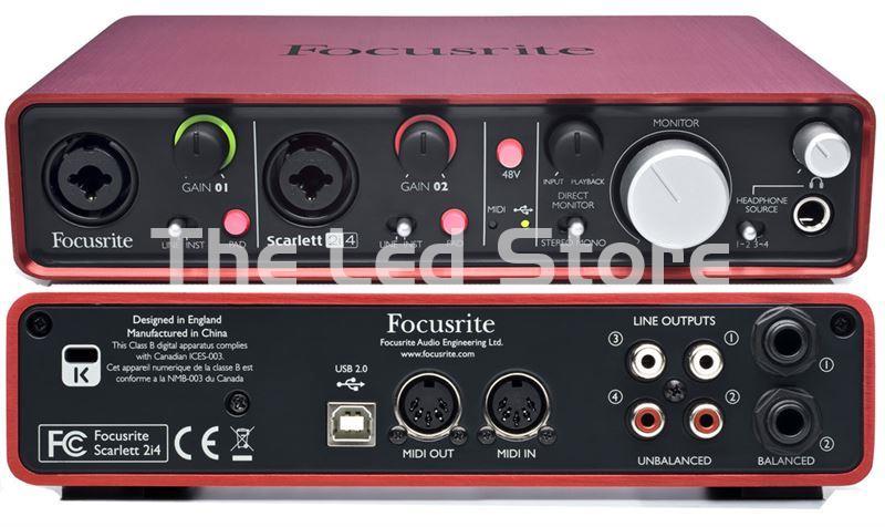 Focusrite（フォーカスライト） Scarlett 2i4