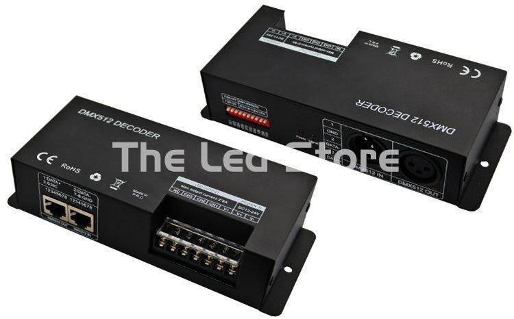 Interface DMX Para Tiras de Led 3 Canales de 8 Amperios Por Canal - Imagen 1