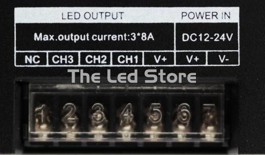 Interface DMX Para Tiras de Led 3 Canales de 8 Amperios Por Canal - Imagen 2