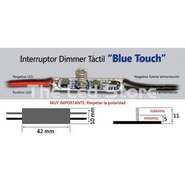 Interruptor-Dimmer Táctil Blue Touch - Imagen 1