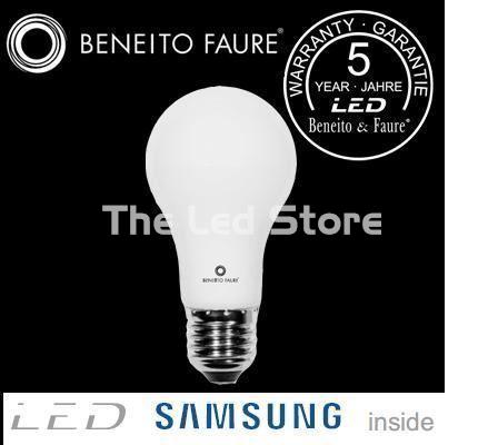Lampara LED Beneito & Faure Standard E27 8w LUZ NEUTRA 4000K - Imagen 2