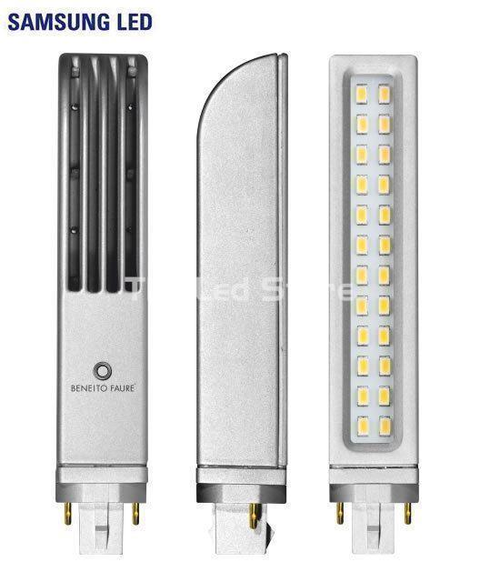 Lampara Led Beneito & Faure - Tipo PL 8W G24D-2 3000K - Imagen 1