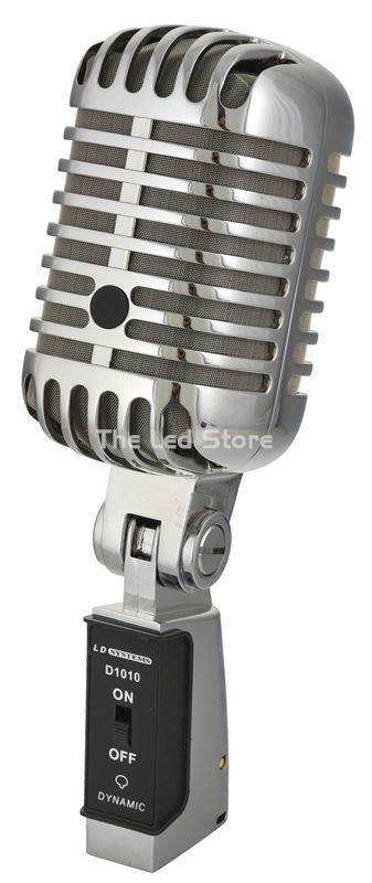 LD Systems D1010 Micrófono dinámico vocal estilo Memphis - Imagen 1