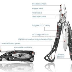 Leatherman Skeletool CX - Herramienta Multiusos.Funda Nylon - Imagen 1