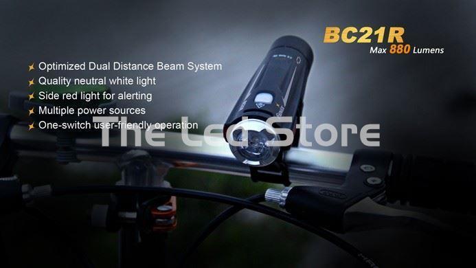 Linterna Fenix Bicicleta BC21R - Imagen 3