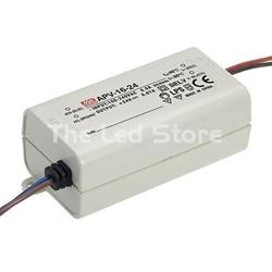 MEAN WELL APV-16-24 Fuente de Alimentación 24V 16W 0.67A IP30 - Imagen 1