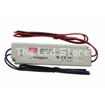 MEAN WELL LPV-35-12 Fuente de Alimentación 12v 36W 3A IP 67 - Imagen 1