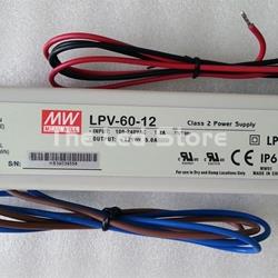 MEAN WELL LPV-60-12 Fuente de Alimentación 12v 60W 5A IP 67 - Imagen 1