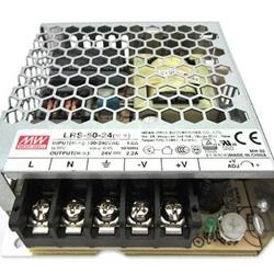 MEAN WELL LRS-50-24 Fuente de alimentación, 52.8W, Tensión 24V dc,2.2A - Imagen 1