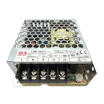MEAN WELL LRS-50-24 Fuente de alimentación, 52.8W, Tensión 24V dc,2.2A - Imagen 1