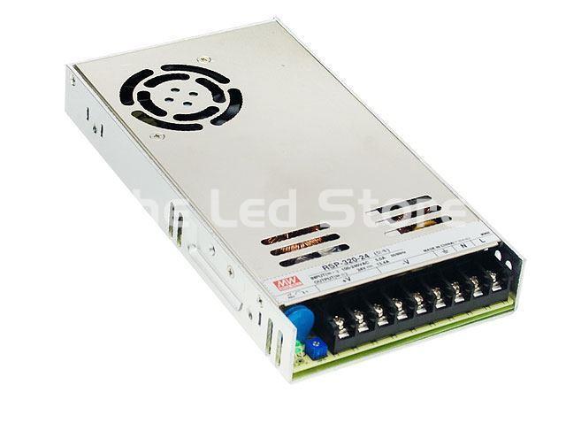 MEAN WELL RSP-320-24 Fuente de Alimentación 24V 320W 13.4A IP 20 - Imagen 1