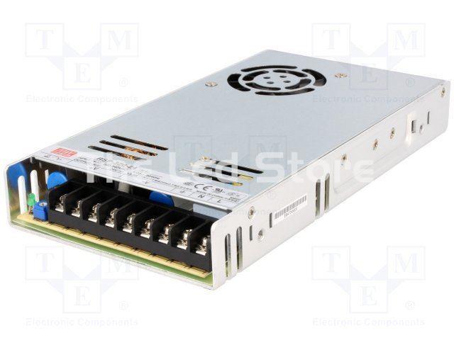 MEAN WELL RSP-320-24 Fuente de Alimentación 24V 320W 13.4A IP 20 - Imagen 2