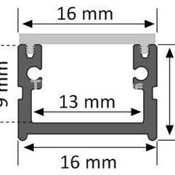 Perfil de Aluminio Roma. - Imagen 1