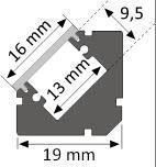 Perfil de Aluminio Sophia - Imagen 1