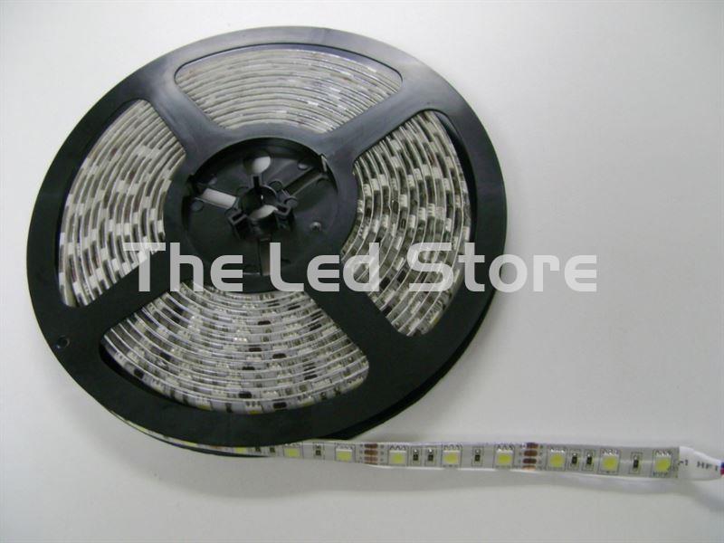 Rollo de Tira Led 5 M 6000-65000K 300 Led SMD5050 (60xMetro). IP68 24V - Imagen 1