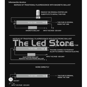 TUBO T8 LED 14W 900mm 4.000K 1.418lm - Imagen 1