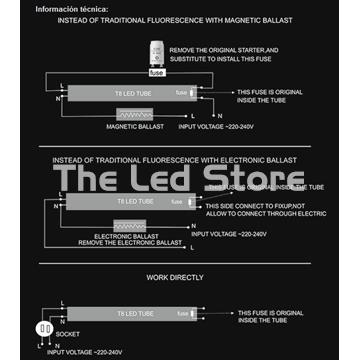 TUBO T8 LED 18W 1.200mm 4.000K 1.826lm - Imagen 1