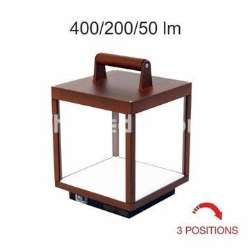 VISOR CORTEN ALUMINIUM 5W 120º LED - Imagen 1